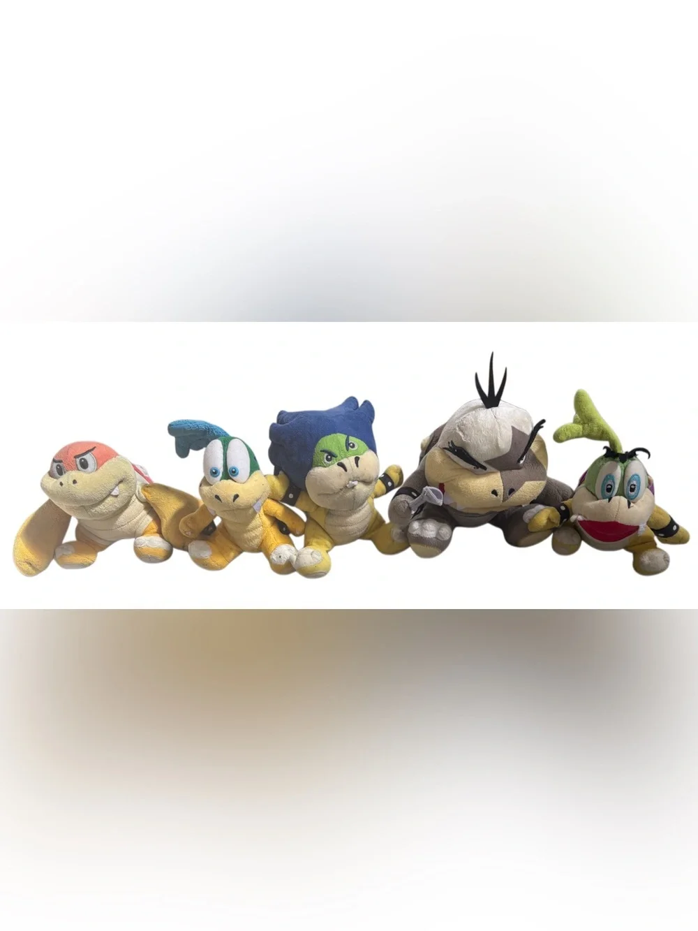 7xSuper Mario Bros Koopalings plushies preloved
